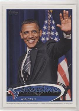 2012 Topps Update Series - Presidential Predictor Barack Obama #PPO-22 - Barack Obama (Michigan)
