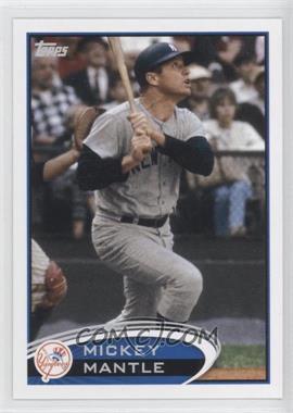 2012 Topps Yankee Greats: 100 Classic Baseball Cards Book Exclusive Inserts - [Base] #NYY1 - Mickey Mantle