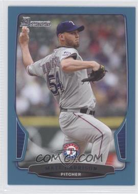 2013 Bowman - [Base] - Blue Border #214 - Matt Harrison /500