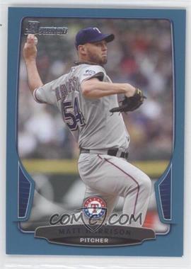 2013 Bowman - [Base] - Blue Border #214 - Matt Harrison /500