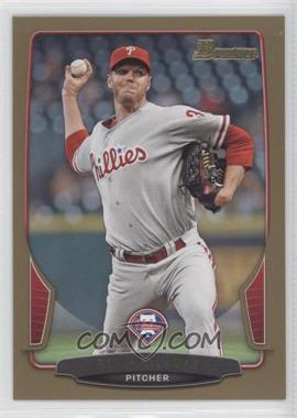 2013 Bowman - [Base] - Gold Border #102 - Roy Halladay