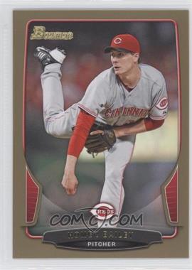 2013 Bowman - [Base] - Gold Border #114 - Homer Bailey