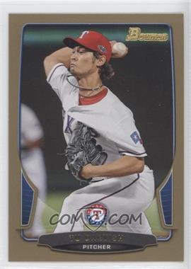 2013 Bowman - [Base] - Gold Border #122 - Yu Darvish