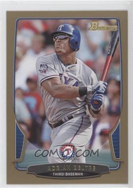 2013 Bowman - [Base] - Gold Border #132 - Adrian Beltre