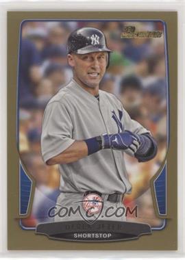 2013 Bowman - [Base] - Gold Border #136 - Derek Jeter