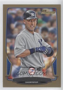 2013 Bowman - [Base] - Gold Border #136 - Derek Jeter