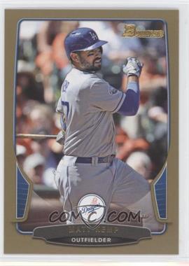 2013 Bowman - [Base] - Gold Border #142 - Matt Kemp