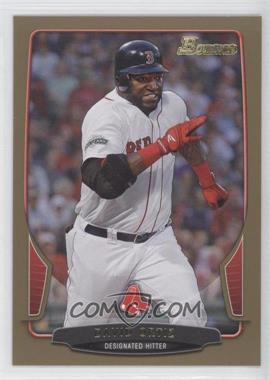 2013 Bowman - [Base] - Gold Border #147 - David Ortiz