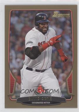 2013 Bowman - [Base] - Gold Border #147 - David Ortiz