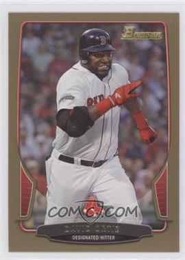 2013 Bowman - [Base] - Gold Border #147 - David Ortiz