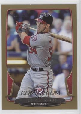 2013 Bowman - [Base] - Gold Border #150 - Bryce Harper