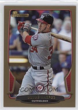 2013 Bowman - [Base] - Gold Border #150 - Bryce Harper