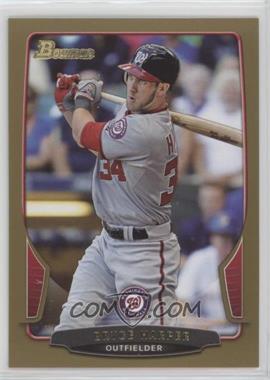 2013 Bowman - [Base] - Gold Border #150 - Bryce Harper