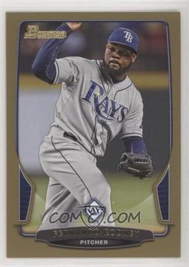 2013 Bowman - [Base] - Gold Border #164 - Fernando Rodney