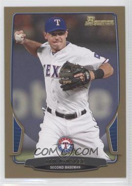 2013 Bowman - [Base] - Gold Border #168 - Ian Kinsler