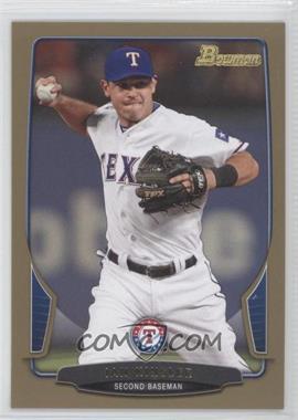 2013 Bowman - [Base] - Gold Border #168 - Ian Kinsler