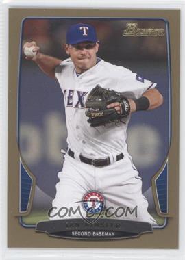 2013 Bowman - [Base] - Gold Border #168 - Ian Kinsler