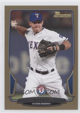 2013 Bowman - [Base] - Gold Border #168 - Ian Kinsler