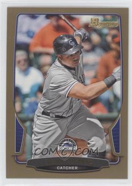 2013 Bowman - [Base] - Gold Border #193 - Wilin Rosario