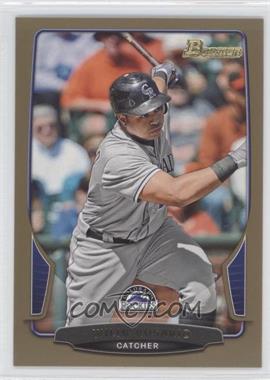 2013 Bowman - [Base] - Gold Border #193 - Wilin Rosario