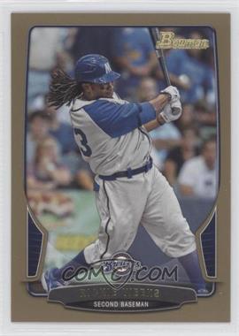 2013 Bowman - [Base] - Gold Border #199 - Rickie Weeks