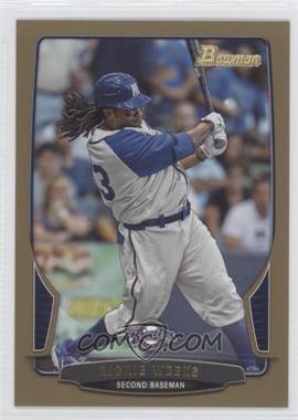 2013 Bowman - [Base] - Gold Border #199 - Rickie Weeks