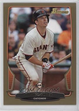 2013 Bowman - [Base] - Gold Border #200 - Buster Posey