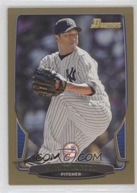 2013 Bowman - [Base] - Gold Border #203 - Hiroki Kuroda