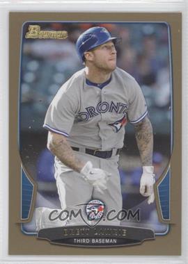 2013 Bowman - [Base] - Gold Border #205 - Brett Lawrie