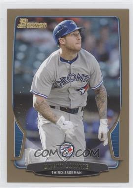 2013 Bowman - [Base] - Gold Border #205 - Brett Lawrie