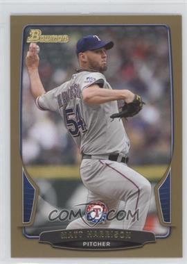 2013 Bowman - [Base] - Gold Border #214 - Matt Harrison