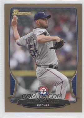 2013 Bowman - [Base] - Gold Border #214 - Matt Harrison