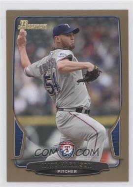 2013 Bowman - [Base] - Gold Border #214 - Matt Harrison