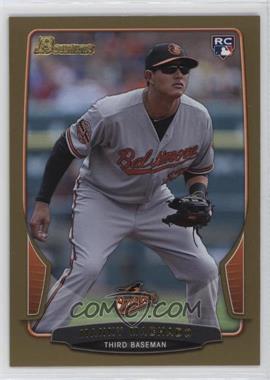 2013 Bowman - [Base] - Gold Border #215 - Manny Machado