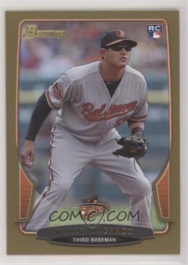 2013 Bowman - [Base] - Gold Border #215 - Manny Machado