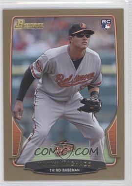 2013 Bowman - [Base] - Gold Border #215 - Manny Machado