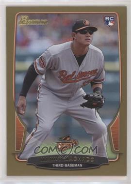 2013 Bowman - [Base] - Gold Border #215 - Manny Machado