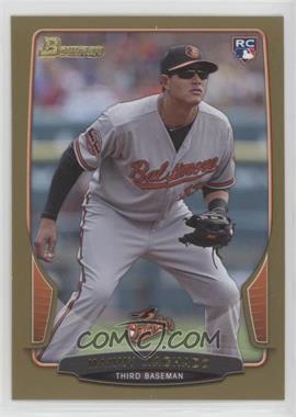 2013 Bowman - [Base] - Gold Border #215 - Manny Machado