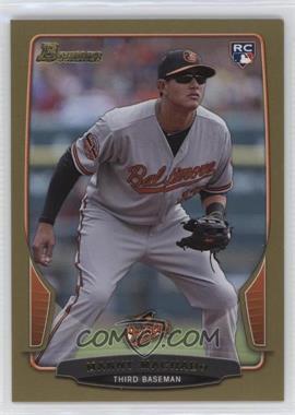 2013 Bowman - [Base] - Gold Border #215 - Manny Machado