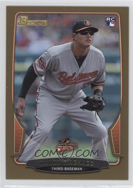 2013 Bowman - [Base] - Gold Border #215 - Manny Machado