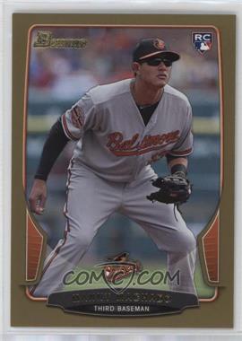 2013 Bowman - [Base] - Gold Border #215 - Manny Machado