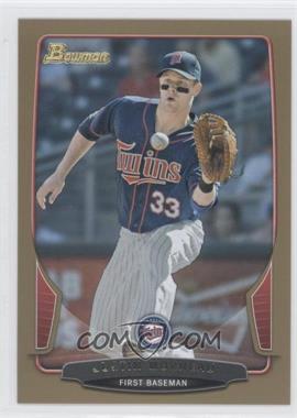 2013 Bowman - [Base] - Gold Border #23 - Justin Morneau