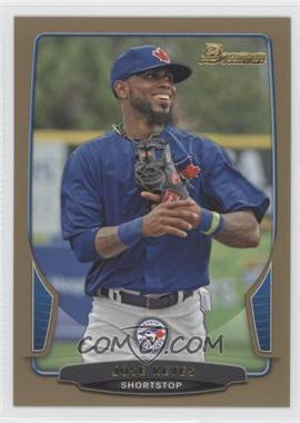 2013 Bowman - [Base] - Gold Border #24 - Jose Reyes