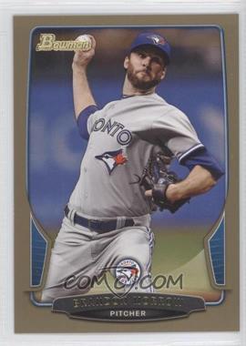 2013 Bowman - [Base] - Gold Border #33 - Brandon Morrow