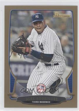 2013 Bowman - [Base] - Gold Border #45 - Alex Rodriguez