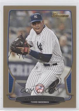 2013 Bowman - [Base] - Gold Border #45 - Alex Rodriguez