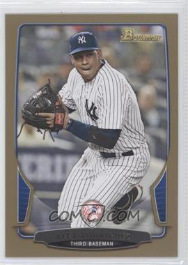 2013 Bowman - [Base] - Gold Border #45 - Alex Rodriguez