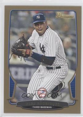 2013 Bowman - [Base] - Gold Border #45 - Alex Rodriguez