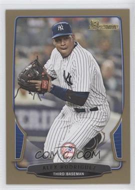 2013 Bowman - [Base] - Gold Border #45 - Alex Rodriguez