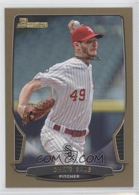 2013 Bowman - [Base] - Gold Border #48 - Chris Sale